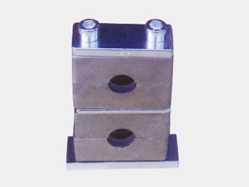 Aluminum alloy double layer pipe clamp (hexagonal socket)